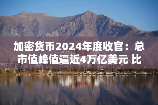 加密货币2024年度收官：总市值峰值逼近4万亿美元 比特币价格累涨超120%
