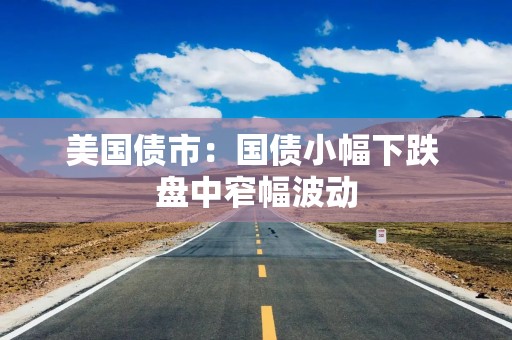 美国债市：国债小幅下跌 盘中窄幅波动