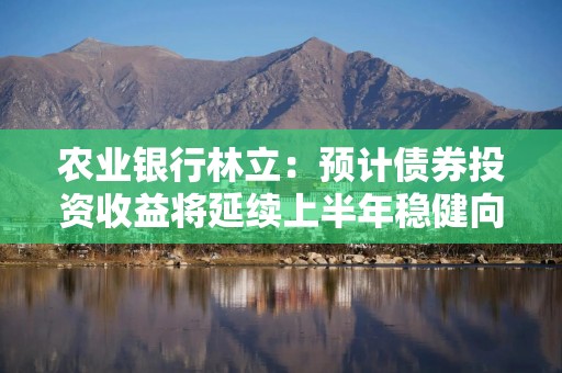 农业银行林立：预计债券投资收益将延续上半年稳健向好态势