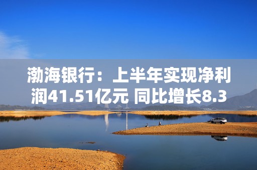 渤海银行：上半年实现净利润41.51亿元 同比增长8.37%