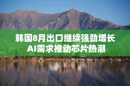 韩国8月出口继续强劲增长 AI需求推动芯片热潮