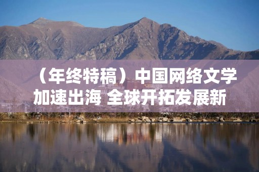 （年终特稿）中国网络文学加速出海 全球开拓发展新空间