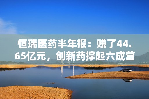 恒瑞医药半年报：赚了44.65亿元，创新药撑起六成营收