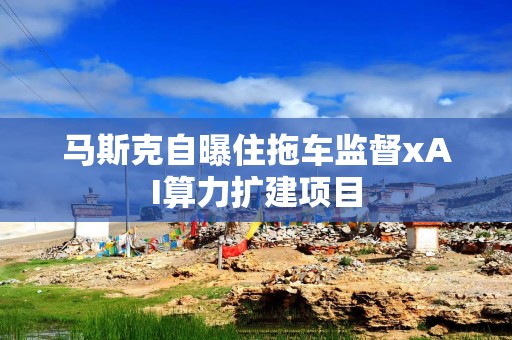 马斯克自曝住拖车监督xAI算力扩建项目