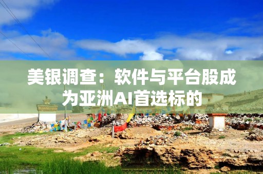 美银调查：软件与平台股成为亚洲AI首选标的