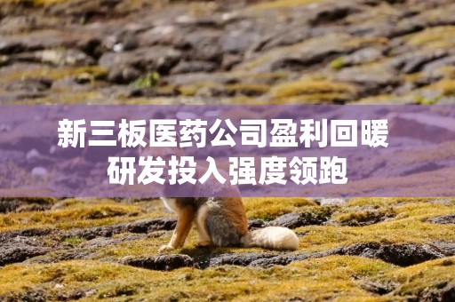 新三板医药公司盈利回暖 研发投入强度领跑