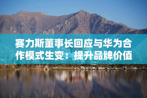赛力斯董事长回应与华为合作模式生变：提升品牌价值与销量，全球通行做法