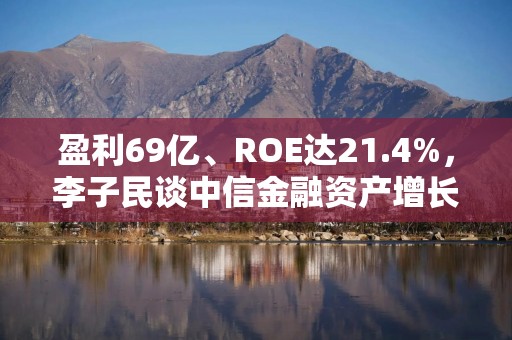 盈利69亿、ROE达21.4%，李子民谈中信金融资产增长动力