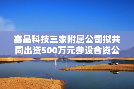 赛晶科技三家附属公司拟共同出资500万元参设合资公司