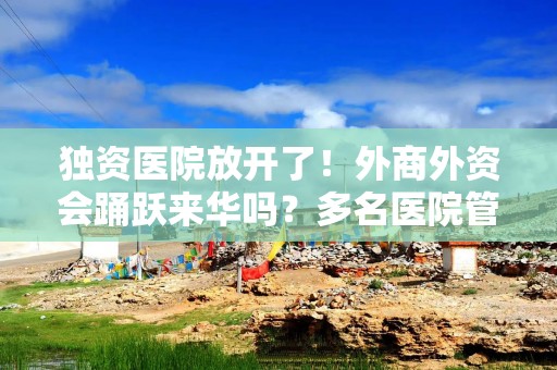 独资医院放开了！外商外资会踊跃来华吗？多名医院管理人士这样说