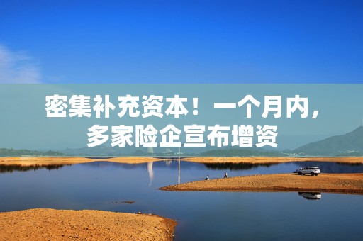 密集补充资本！一个月内，多家险企宣布增资