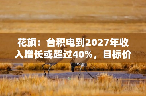 花旗：台积电到2027年收入增长或超过40%，目标价上调至台币4000元