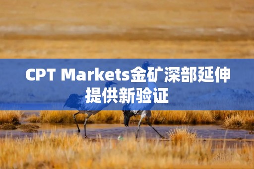 CPT Markets金矿深部延伸提供新验证