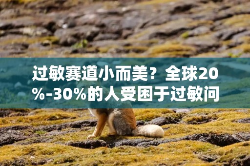 过敏赛道小而美？全球20%-30%的人受困于过敏问题