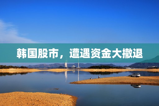 韩国股市，遭遇资金大撤退