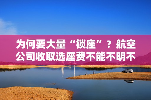 为何要大量“锁座”？航空公司收取选座费不能不明不白