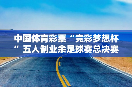 中国体育彩票“竞彩梦想杯”五人制业余足球赛总决赛鸣哨开赛