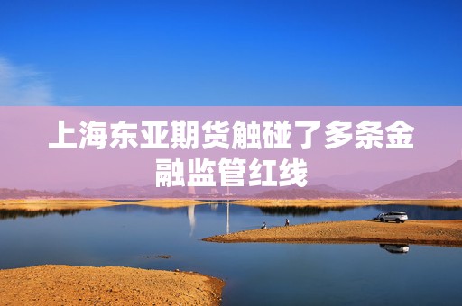 上海东亚期货触碰了多条金融监管红线