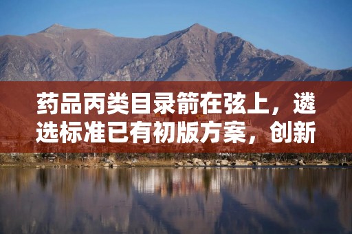 药品丙类目录箭在弦上，遴选标准已有初版方案，创新药企“又爱又怕”