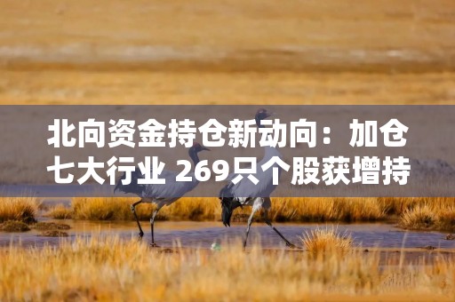 北向资金持仓新动向：加仓七大行业 269只个股获增持超亿元