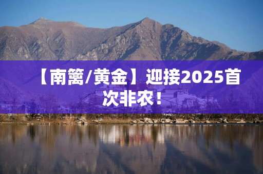 【南篱/黄金】迎接2025首次非农！