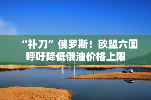 “补刀”俄罗斯！欧盟六国呼吁降低俄油价格上限