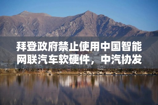拜登政府禁止使用中国智能网联汽车软硬件，中汽协发声坚决反对