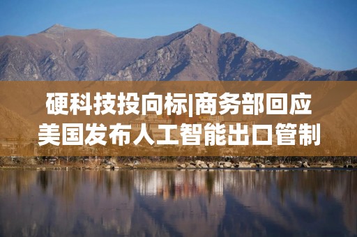 硬科技投向标|商务部回应美国发布人工智能出口管制措施 四部门：培育一批数据标注龙头企业