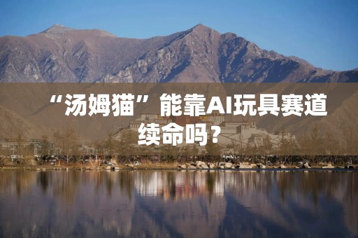 “汤姆猫”能靠AI玩具赛道续命吗？