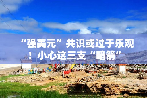 “强美元”共识或过于乐观！小心这三支“暗箭”