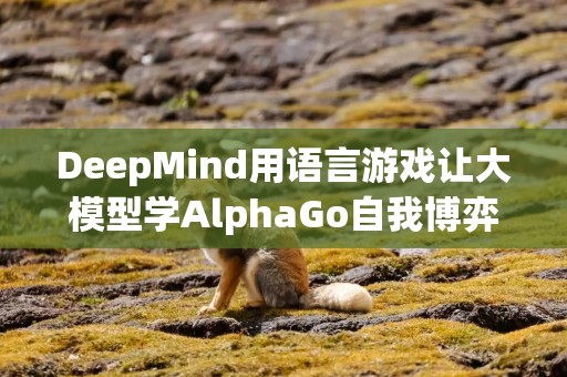 DeepMind用语言游戏让大模型学AlphaGo自我博弈，数据限制不存在了