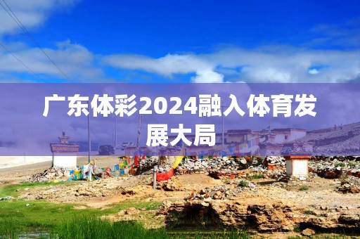 广东体彩2024融入体育发展大局