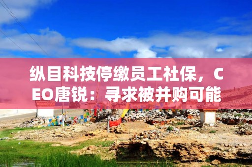 纵目科技停缴员工社保，CEO唐锐：寻求被并购可能