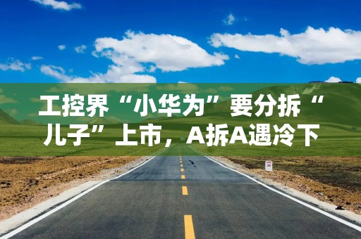 工控界“小华为”要分拆“儿子”上市，A拆A遇冷下成功率几何？