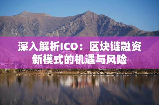 深入解析ICO：区块链融资新模式的机遇与风险