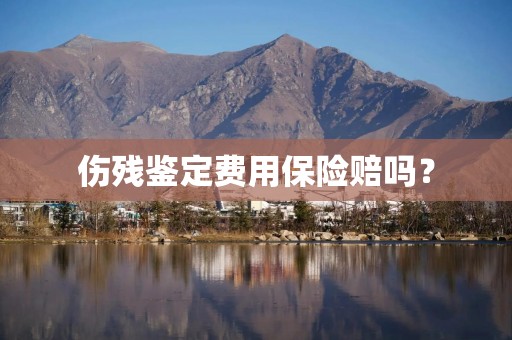 伤残鉴定费用保险赔吗？