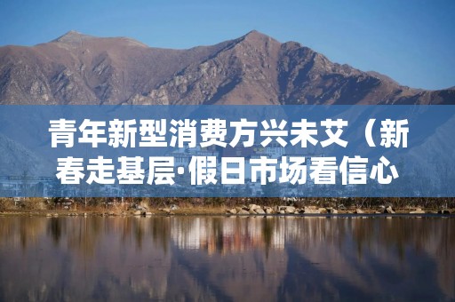 青年新型消费方兴未艾（新春走基层·假日市场看信心）