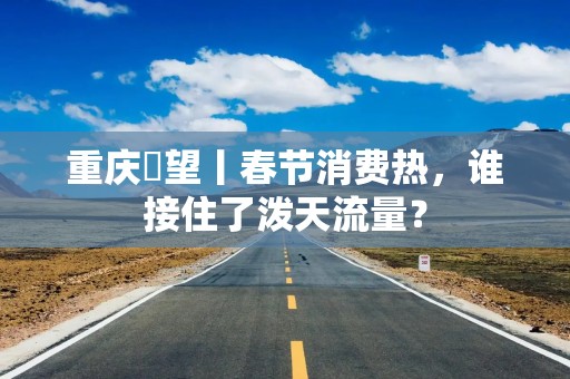重庆瞭望丨春节消费热，谁接住了泼天流量？