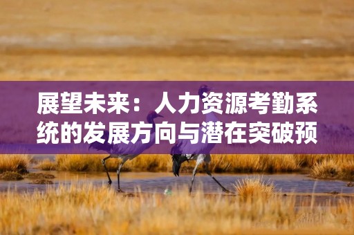 展望未来：人力资源考勤系统的发展方向与潜在突破预测