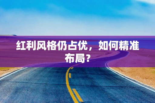 红利风格仍占优，如何精准布局？