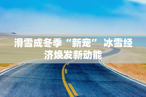 滑雪成冬季“新宠” 冰雪经济焕发新动能