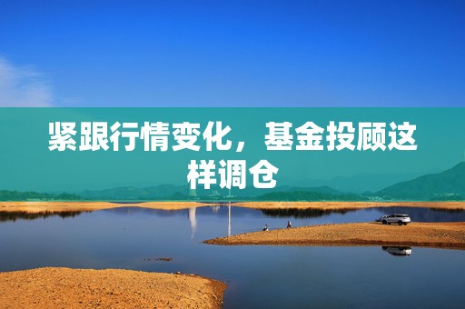 紧跟行情变化，基金投顾这样调仓