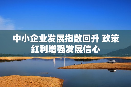 中小企业发展指数回升 政策红利增强发展信心