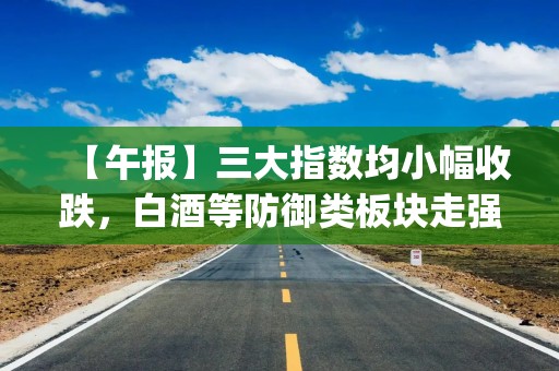 【午报】三大指数均小幅收跌，白酒等防御类板块走强，Deepseek概念股分化加剧