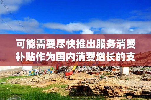 可能需要尽快推出服务消费补贴作为国内消费增长的支撑 | 一财号思想Vlub（第5期）