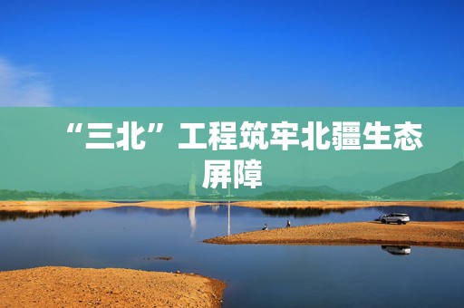 “三北”工程筑牢北疆生态屏障