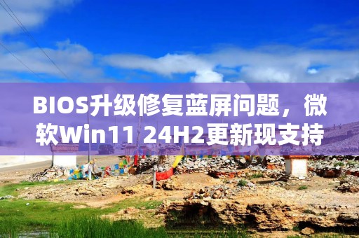 BIOS升级修复蓝屏问题，微软Win11 24H2更新现支持更多华硕电脑