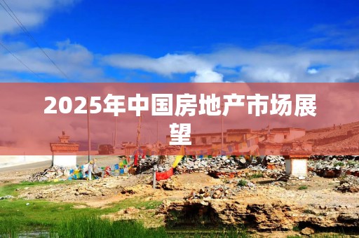 2025年中国房地产市场展望