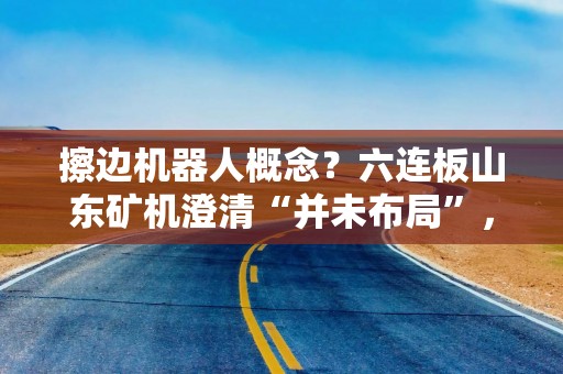 擦边机器人概念？六连板山东矿机澄清“并未布局”，四连板大业股份称“尚在探索”