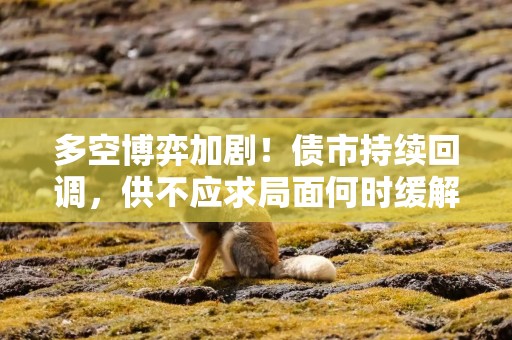 多空博弈加剧！债市持续回调，供不应求局面何时缓解？